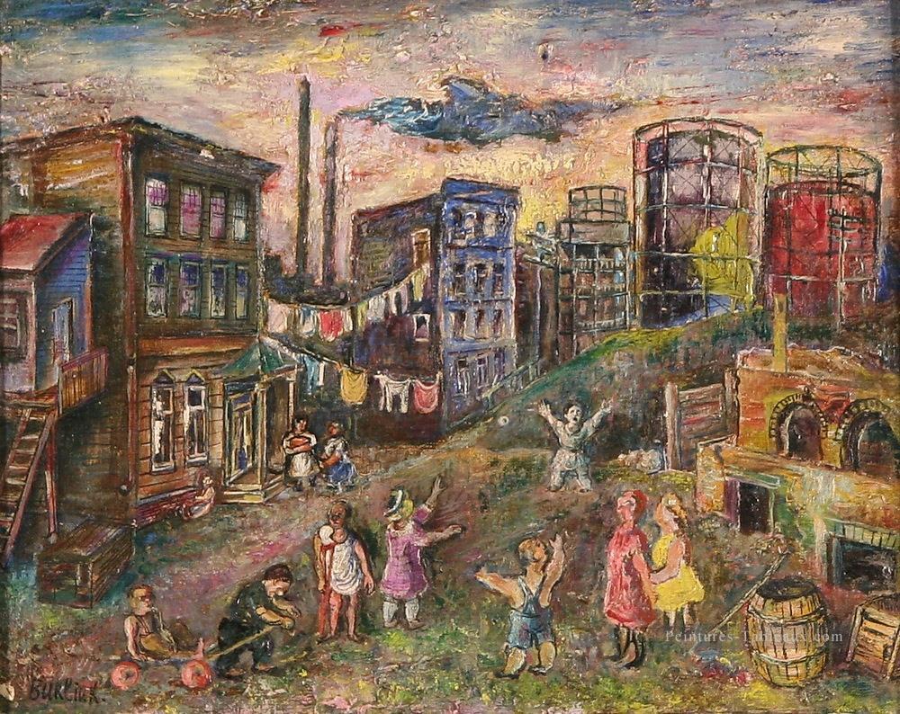le bord de la ville bronx russe Peintures à l'huile